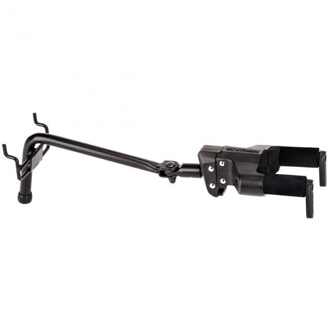 Hercules GSP40BPLUS Pegboard/Slatwall Guitar Hanger with Auto-Swivel Yoke and Multi-Angle Adjustments