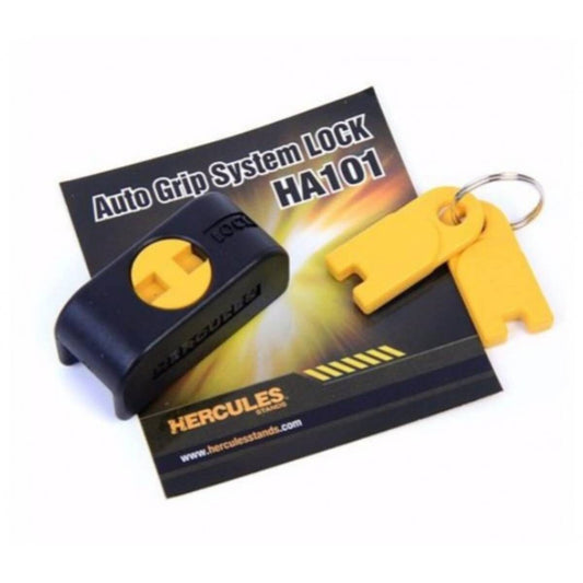 Hercules HA101 Lock for Hangers with 2 Keys - Compatible with AGS Guitar Stands & Hangers