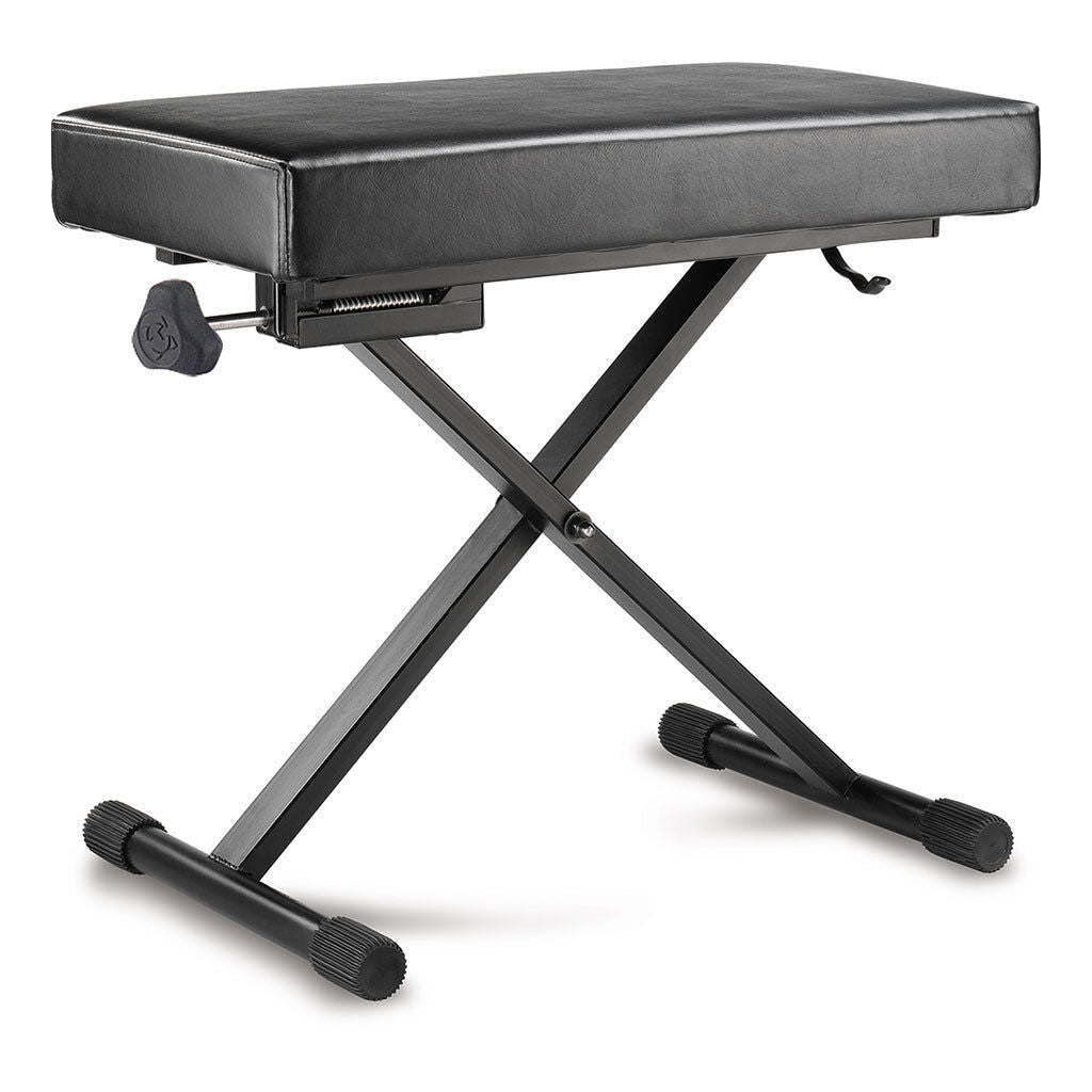 Hercules KB200B Keyboard Bench with EZ Height Adjustment and Adjustable Rubber Foot — view 3