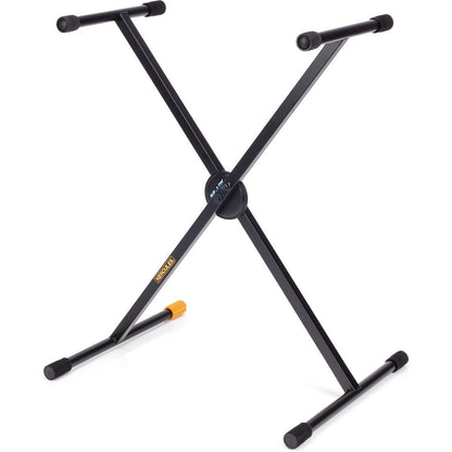 Hercules KS110B Single X Keyboard Stand with EZ-LOK, Adjustable Height 520-980mm, Heavy Duty Steel Construction, Load Capacity 80kg — view 3