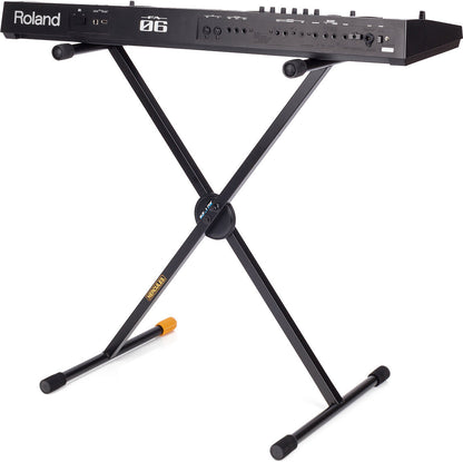 Hercules KS110B Single X Keyboard Stand with EZ-LOK, Adjustable Height 520-980mm, Heavy Duty Steel Construction, Load Capacity 80kg — view 5