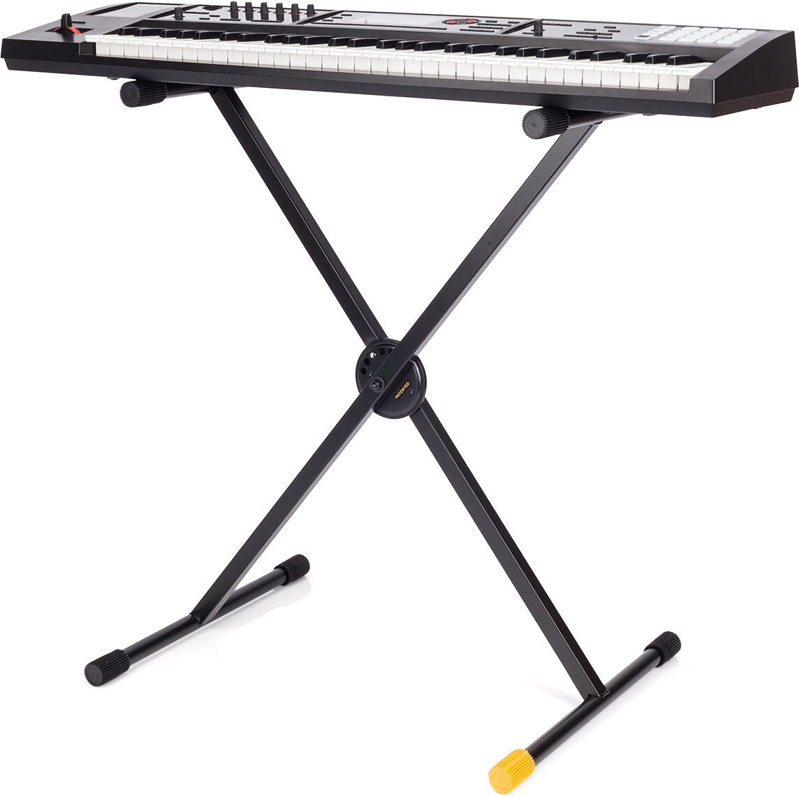 Hercules KS110B Single X Keyboard Stand with EZ-LOK, Adjustable Height 520-980mm, Heavy Duty Steel Construction, Load Capacity 80kg — view 4