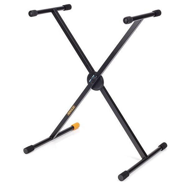 Hercules KS110B Single X Keyboard Stand with EZ-LOK, Adjustable Height 520-980mm, Heavy Duty Steel Construction, Load Capacity 80kg — view 6