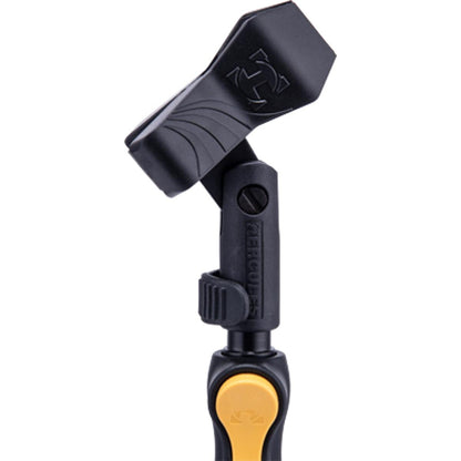Hercules MS100B Plus Microphone Stand Short Straight H-Base with EZ Grip Height Adjustment — view 2