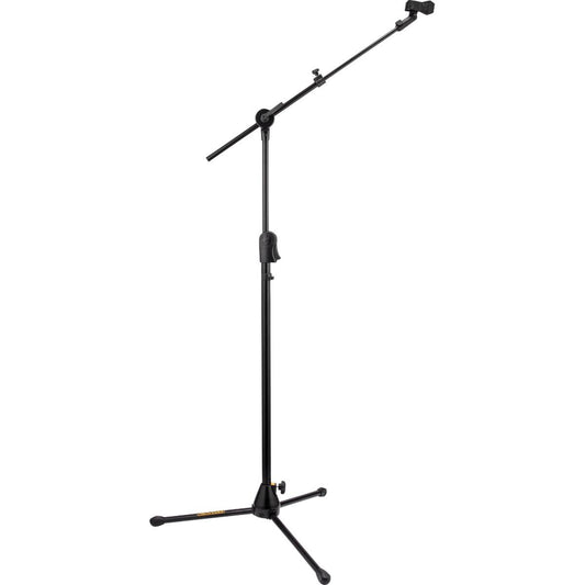 Hercules MS523B Pro EZ Clutch Tripod Mic Stand with Telescoping Hideaway Boom