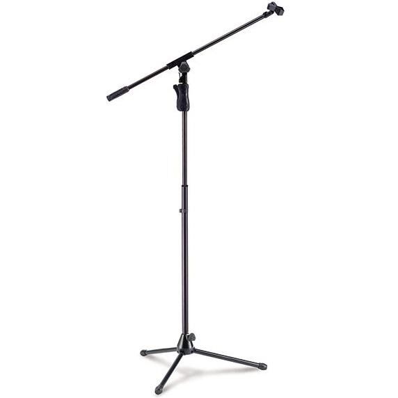 Hercules MS631B PLUS Boom EZ Grip Tripod Microphone Stand with EZ Mic Clip and Height Adjustment — view 3