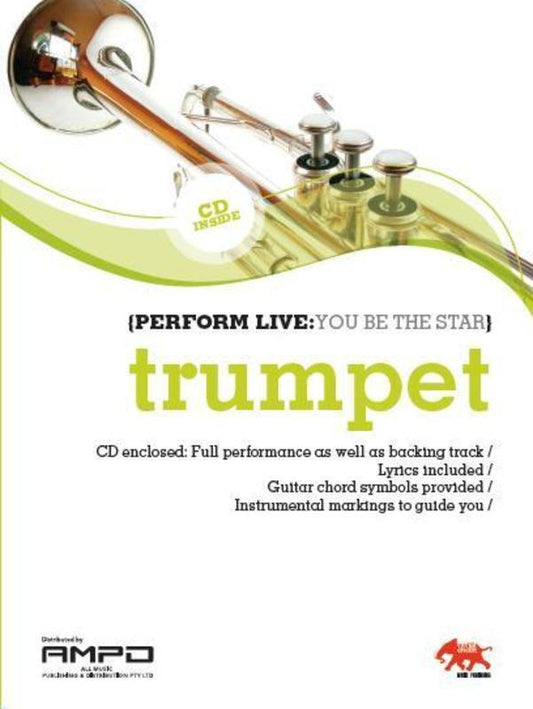 Perform Live 1 Trumpet BK/CD by Sasha Music Publishing