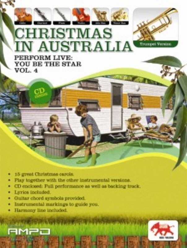 Perform Live - Christmas in Australia Volume 4 Trumpet Book/CD