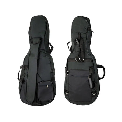 Enrico Student Extra Cello Outfit - 1/4 Size with Bow, Rosin, and Deluxe Padded Bag — view 2