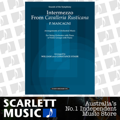 Intermezzo From Cavalleria Rusticana String Orchestra Gr 2.5 — view 2