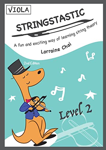 Stringstastic Level 2 Viola Sheet Music and Method Book for Children aged 6 to 10