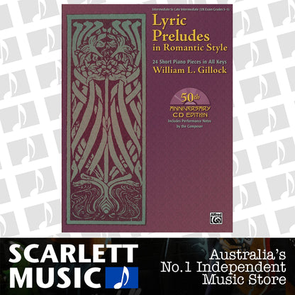 Lyric Preludes In Romantic Style - Piano Book/CD — view 2