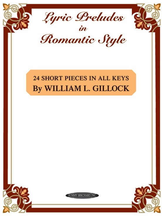 Lyric Preludes In Romantic Style - Piano