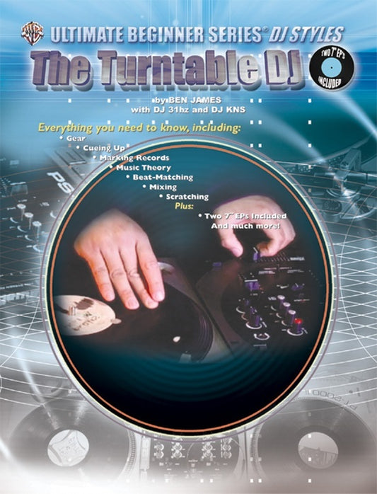 Turntable DJ Black with 2 x 7 Inch EPS