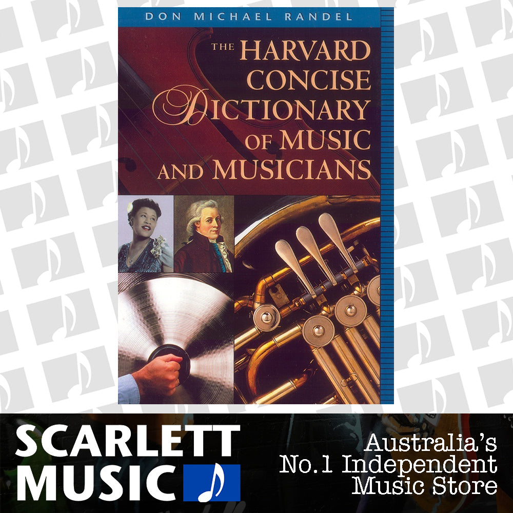 Harvard Concise Dictionary Of Music And Musicians — view 2