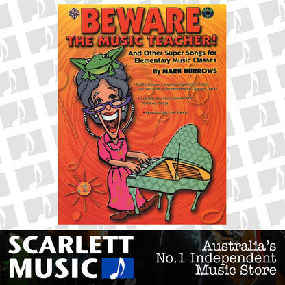 Beware the Music Teacher! Book and CD — view 2
