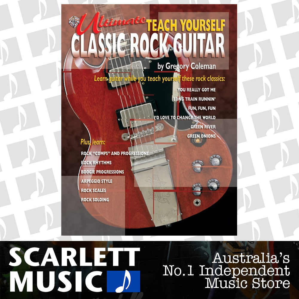 Ultimate Teach Yourself Classic Rock Guitar Book with CD — view 2
