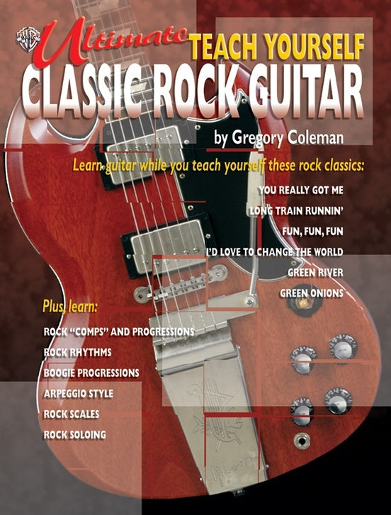 Ultimate Teach Yourself Classic Rock Guitar Book with CD