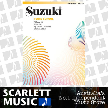 Suzuki Flute School Volume 10 - Flute Part — view 2