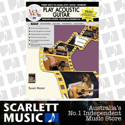 Play Acoustic Guitar Beginning Chords — view 2