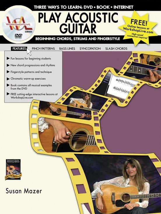 Play Acoustic Guitar Beginning Chords