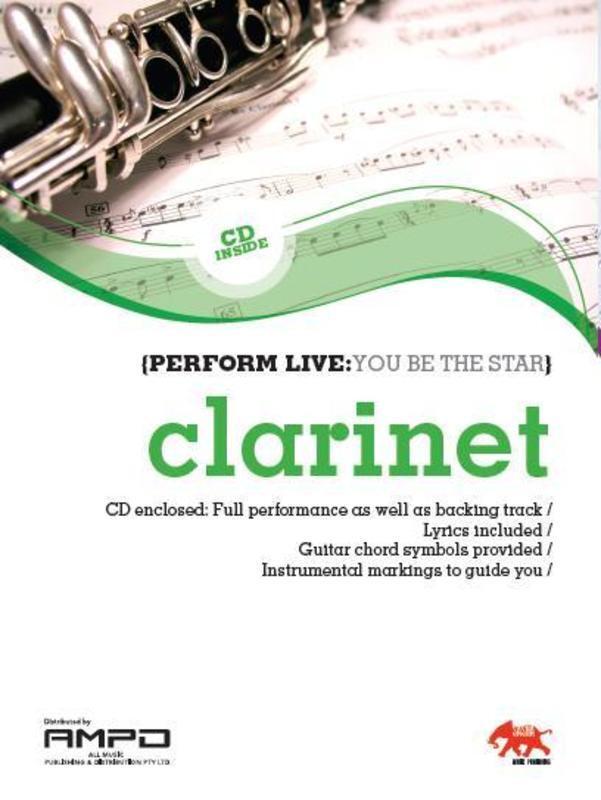 Perform Live 1 Clarinet BK/CD by Sasha Music Publishing