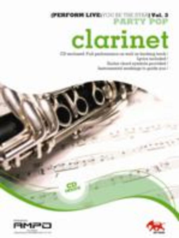 Perform Live 3 Party Pop Clarinet BK/CD