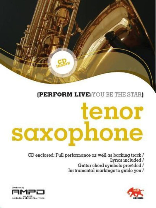 Perform Live 1 Tenor Saxophone BK/CD