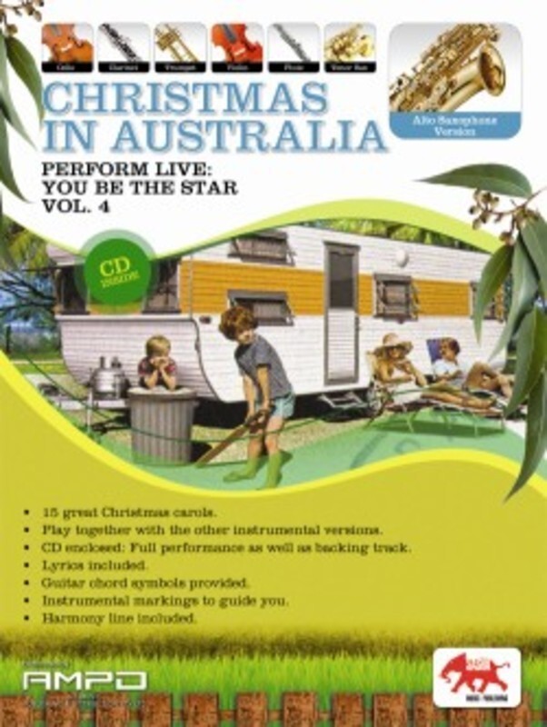 Perform Live Christmas in Australia Alto Sax Book/CD