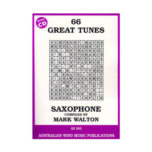 66 Great Tunes CLA/ASAX Piano Acc - Awmp 0704171876