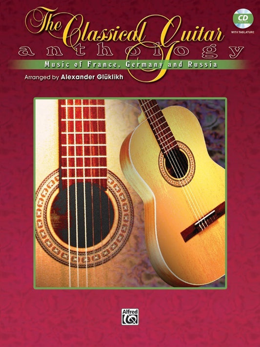 Classical Guitar Anthology Book/CD Arr Gluklikh