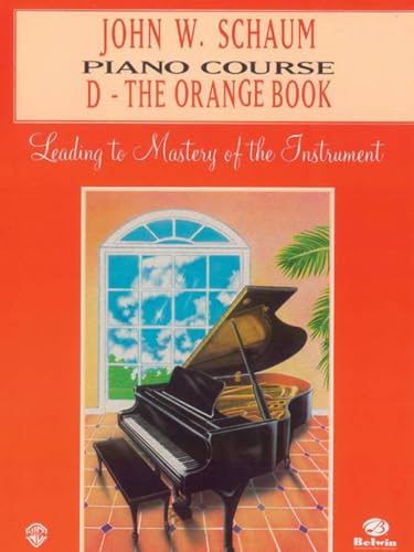 John W. Schaum Piano Course D - Orange Book, 48 Pages, Alfred Music