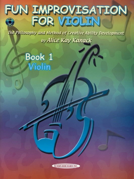Fun Improvisation For Violin Book/CD