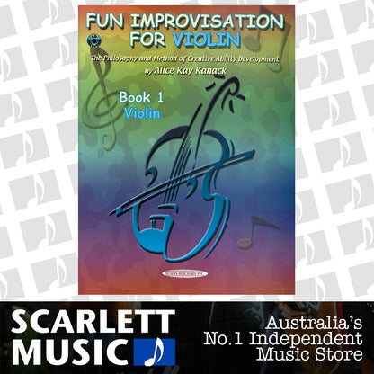 Fun Improvisation For Violin Book/CD — view 2
