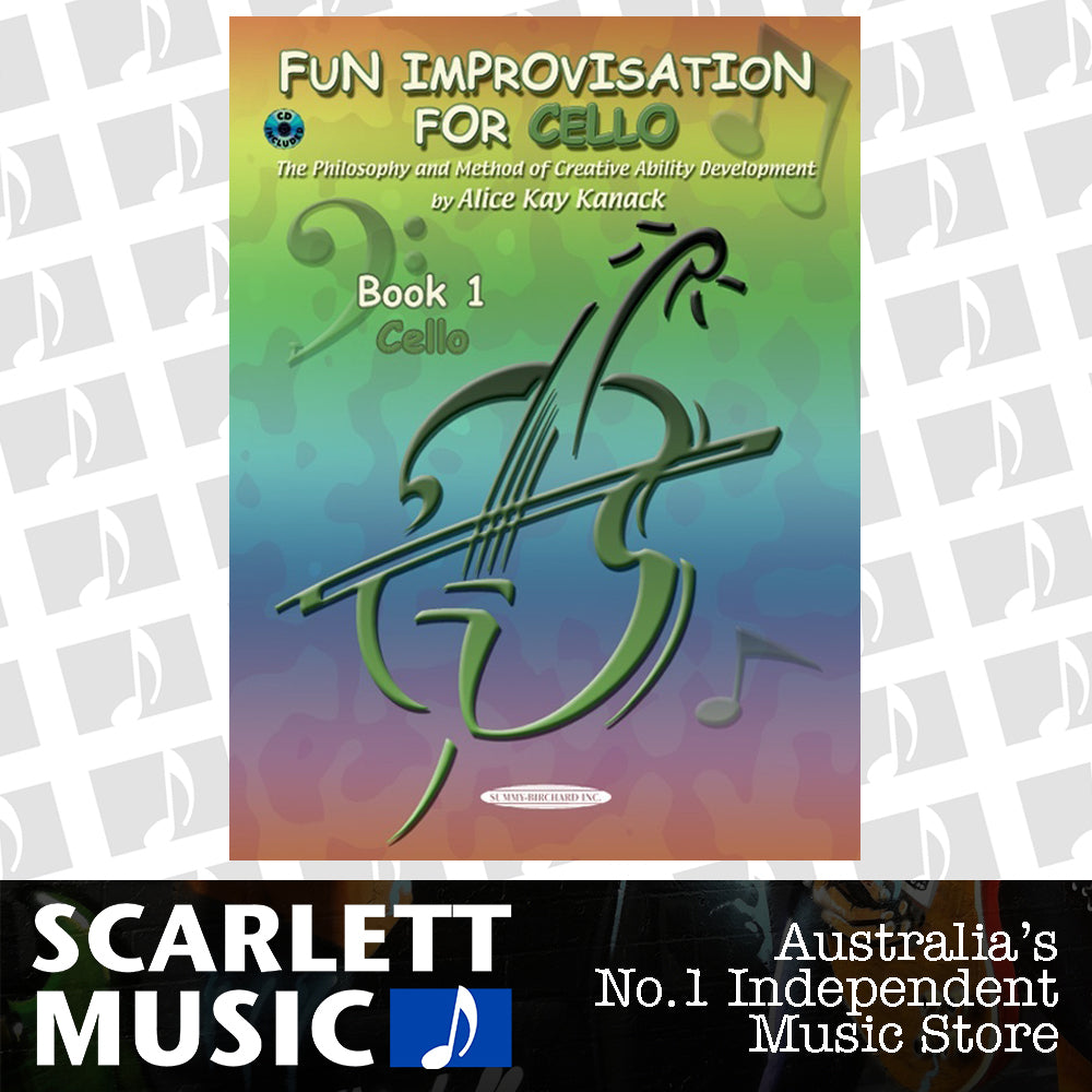 Fun Improvisation For Cello Book/CD — view 2