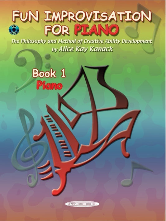 Fun Improvisation For Piano Book/CD
