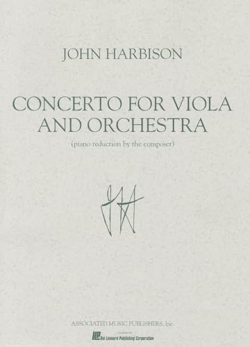 Harbison Concerto Viola and Piano