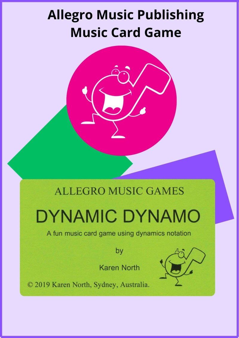 Dynamic Dynamo Music Card Game for 2+ Players