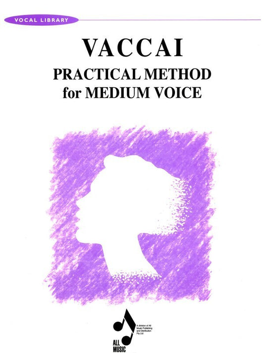 Practical Method for Medium Voice by Nicola Vaccai