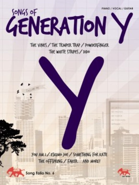 Songs of Generation Y - Sasha Song Folio No. 6 PVG