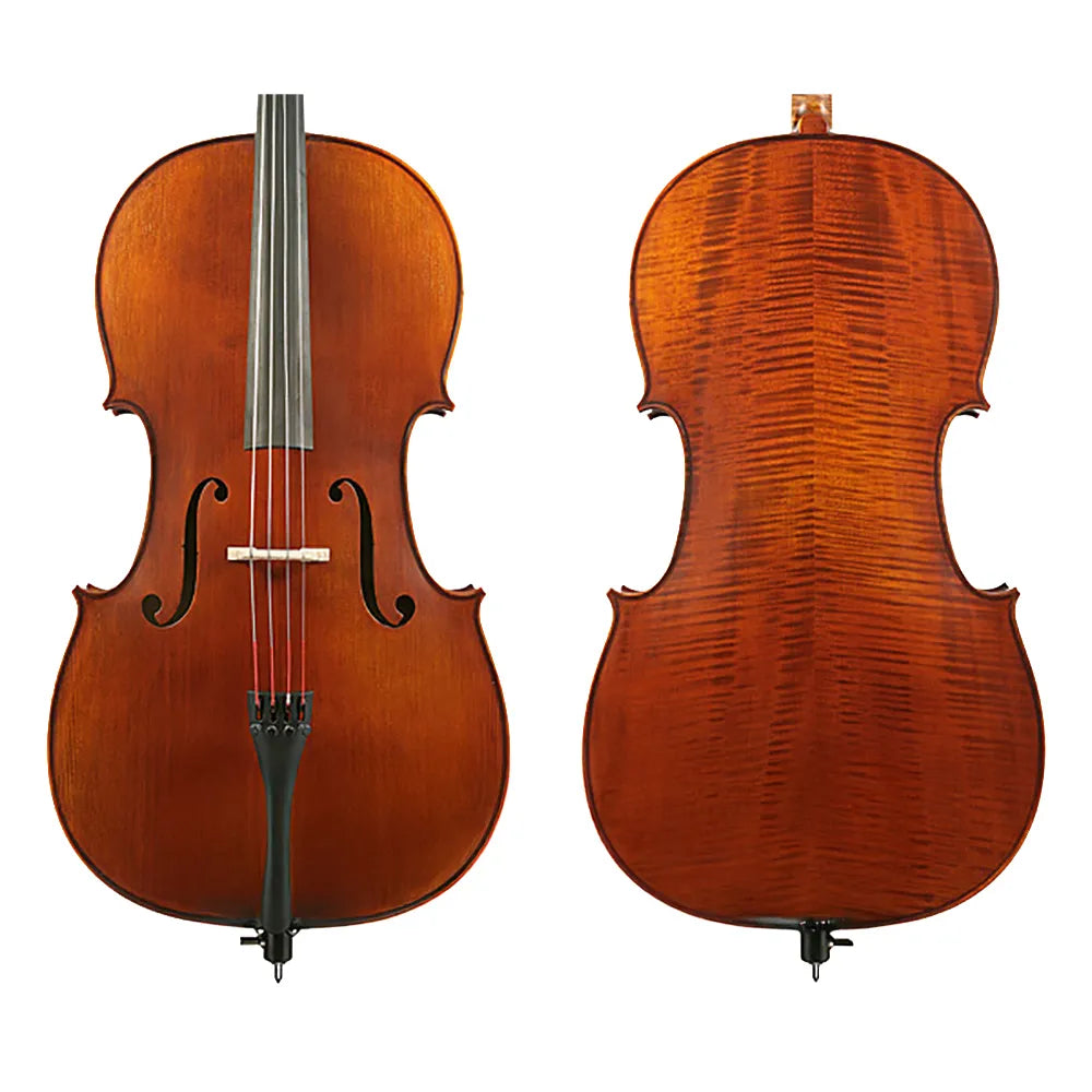 Vasile Gliga Advanced 7/8 Cello with Carpathian Spruce Top and Ebony Components
