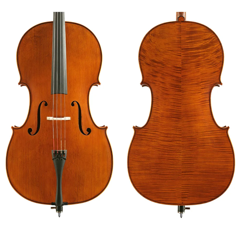 Gliga Vasile Maestro II Cello 4/4 with Carpathian Spruce Top and Sycamore Maple Back