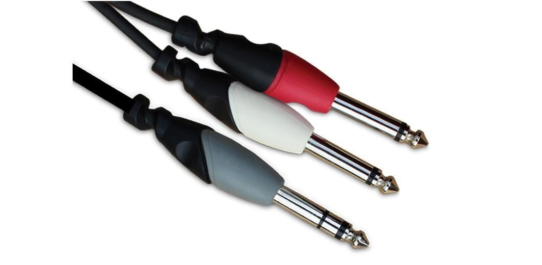 Armour SYC4 1/4 Stereo To 2X 1/4 Mono