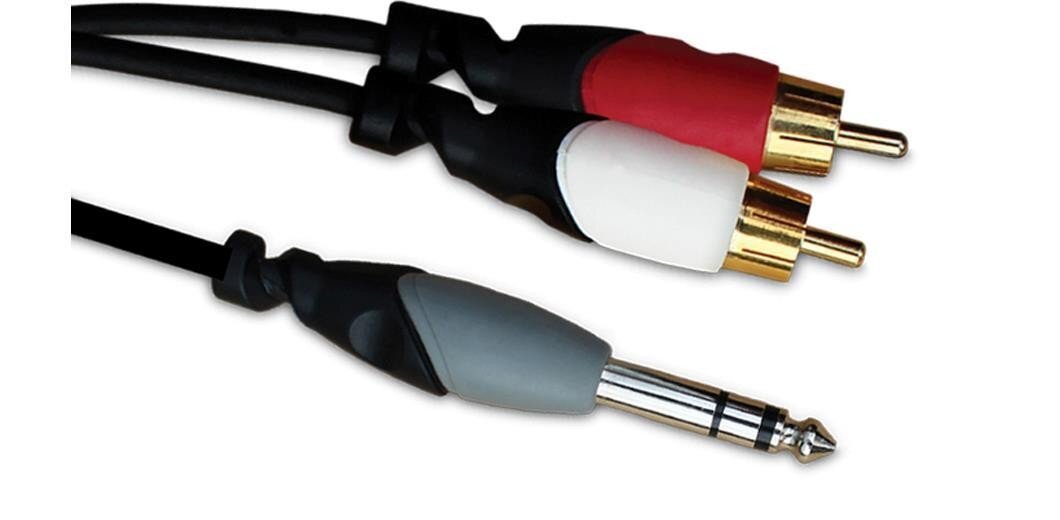 Armour RCA26S 1/4 Stereo To 2 X Rca