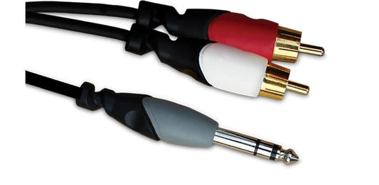 Armour RCA26S 1/4 Stereo To 2 X Rca