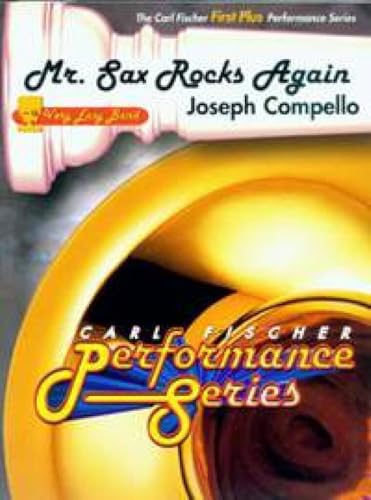 Mr Sax Rocks Again Concert Band Score/Parts Book