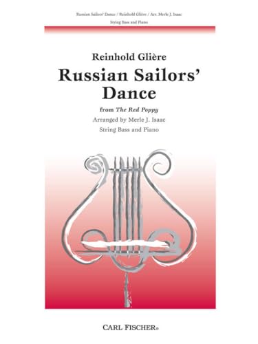 Russian Sailors Dance Arr Isaac Double Bass/Piano Book