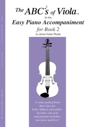 Abcs Of Viola Book 2 Piano Accomp (Softcover Book)