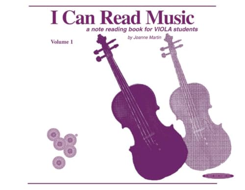 I Can Read Music Vol 1 for Viola by Joanne Martin