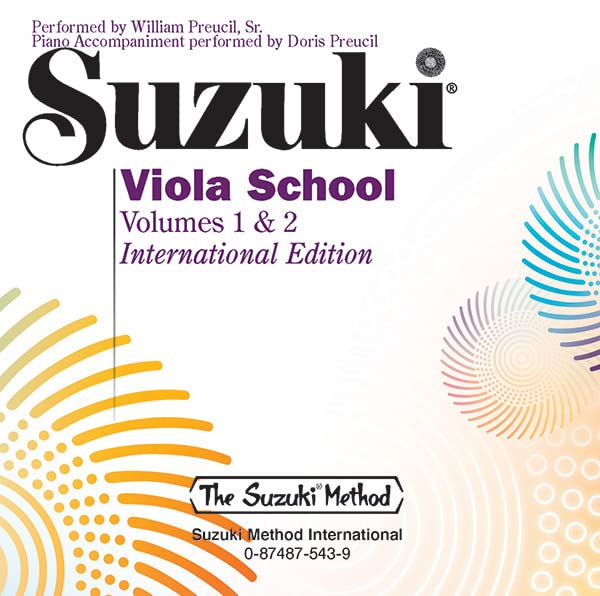 Suzuki Viola School Volumes 1 & 2 Performance CD